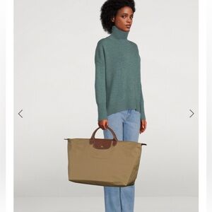 Longchamp Paris weekender tote bag/satchel